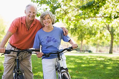 Elderly couple